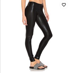 Sukishufu Leatherback Legging in Black Gloss